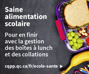 Saine alimentation scolaire | Mieux départager les responsabilités »