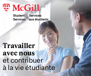 Travailler avec nous et contribuer à la vie étudiante | McGill
