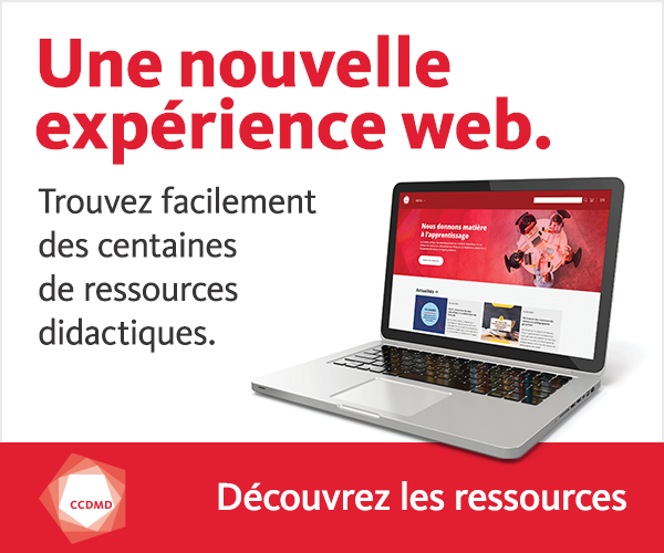 Découvrez les ressources du CCDMD dans un nouveau site web