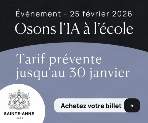 L'humain au centre. La pédagogie comme boussole. L'IA comme levier.