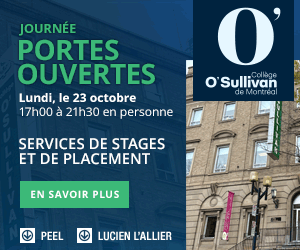 Collège O'Sullivan | Un enseignement de qualité depuis 1916 !