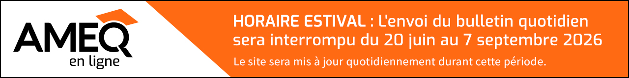 Bulletin quotidien interrompu du 20 juin au 7 septembre 2026
