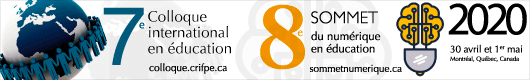 Colloque international en éducation - Sommet du numérique en éducation