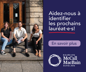 Aidez-nous à identifier les prochains lauréat-e-s! | En savoir plus »