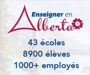 Faites carrière dans les écoles francophones de l'Alberta!